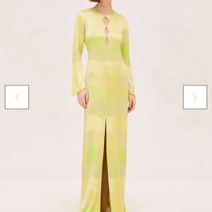 Alexis - Serena Dress - Lime Waves

Serena